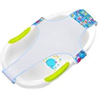 Los mejores  - HBselect Hamaca Para Bañera Bebe Recién Nacido Soporte Asientos Para El Bañera Bebe Accesorios De Baño (azul)